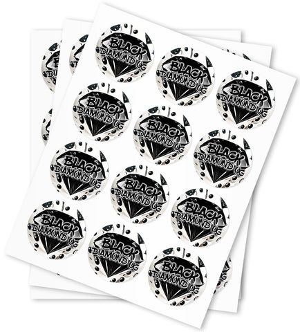 Black Diamond OG Strain Stickers
