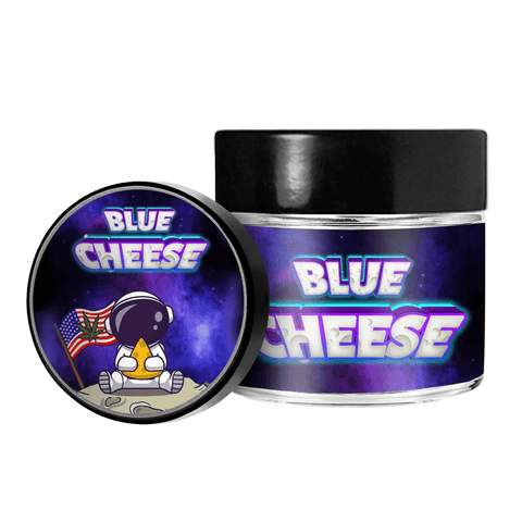 Blue Cheese 3.5g/60ml Glass Jars - Pre Labelled