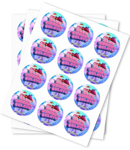 Blue Cherry Gelato Strain Stickers