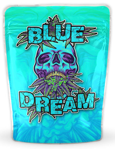 Blue Dream Mylar Bags