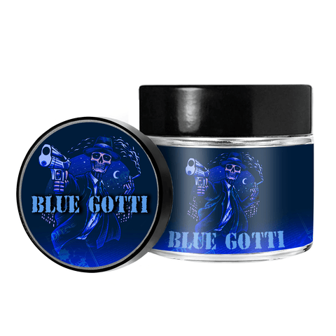Blue Gotti 3,5 g/60 ml Glasgefäße – vorbeschriftet 