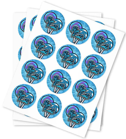 Blue Runtz Strain Stickers
