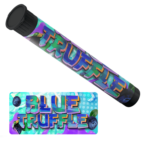 Blue Truffle Pre Roll Tubes - Pre Labelled