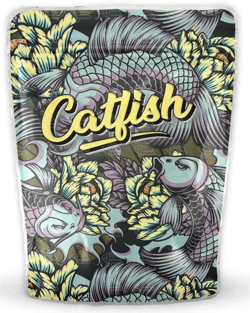 Catfish Mylar Bags | Cali Packs | Empty Packaging Size