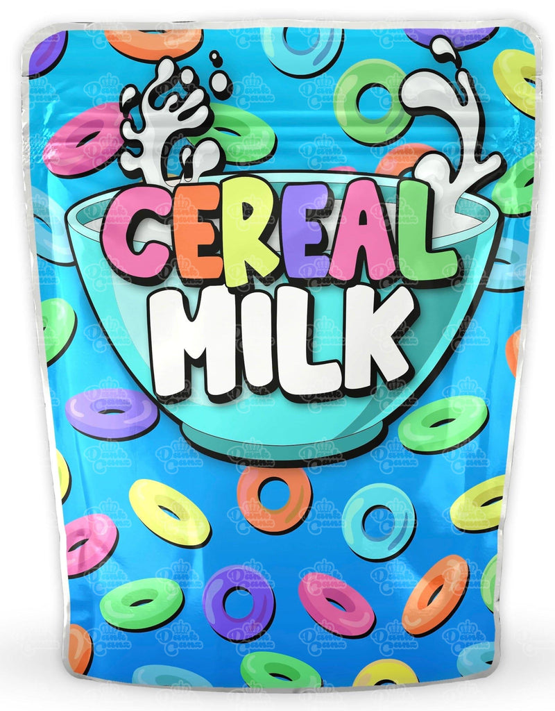 Cereal Milk Mylar Bags Cali Packs Empty Packaging Size