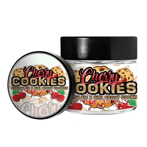 Cherry Cookies 3.5g/60ml Glass Jars - Pre Labelled