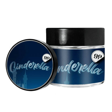 Cinderella 99 3.5g/60ml Glass Jars - Pre Labelled