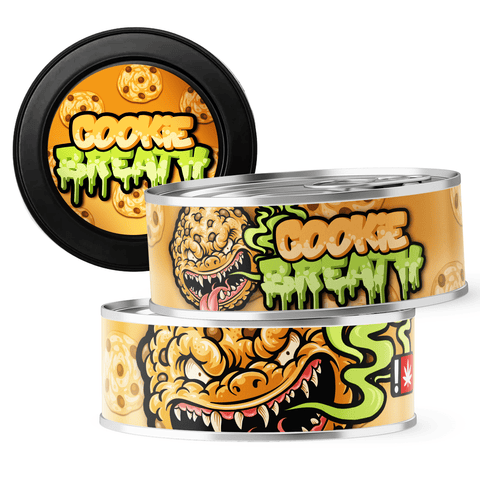 Cookie Breath 3.5g Self Seal Tins