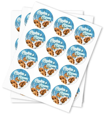 Cookies & Cream Strain Stickers