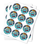 Crystal Cookies Strain Stickers