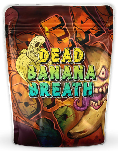 Dead Banana Breath Mylar Bags