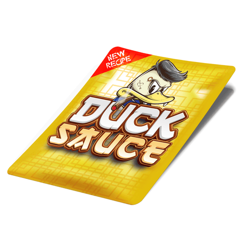 Duck Sauce Mylar Bag Labels - Labels only