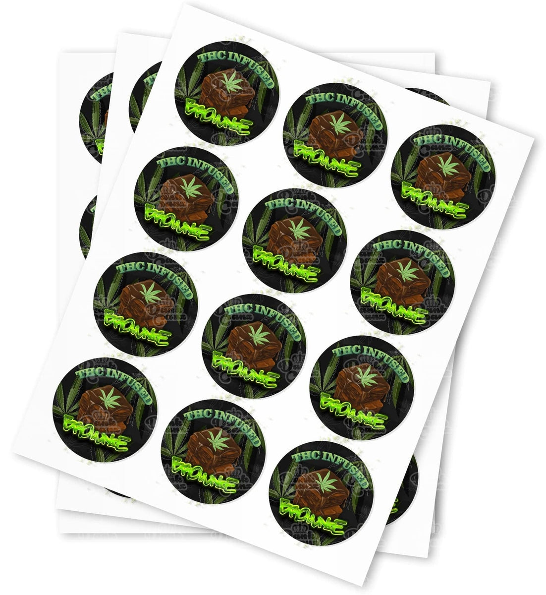 8 Ball Kush Stickers