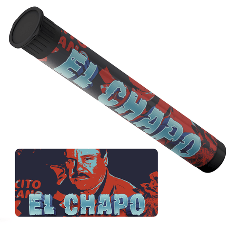 El Chapo Pre Roll Tubes - Pre Labelled