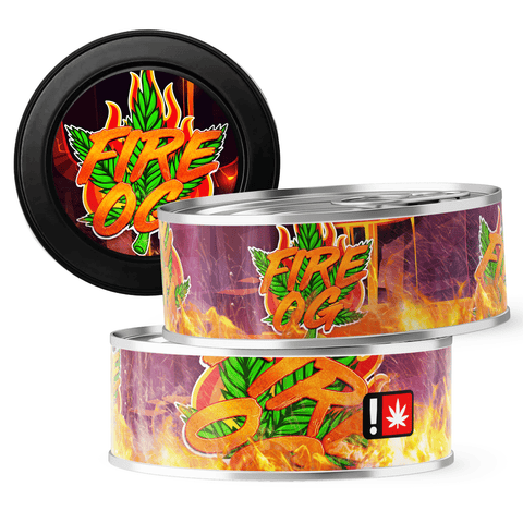 Fire OG 3.5g Self Seal Tins