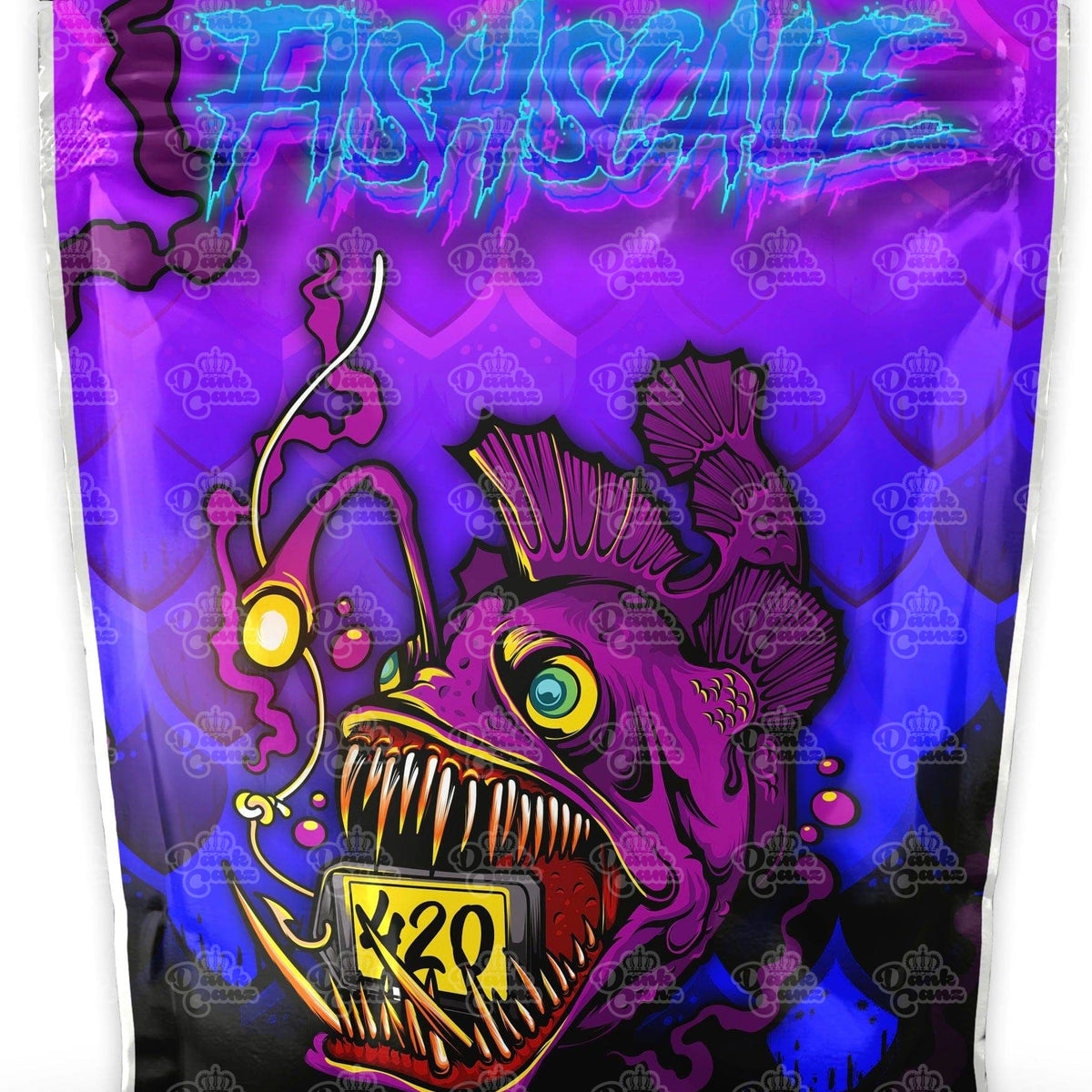 Fish Scale Mylar Bags | Cali Packs | Empty Packaging Size – DC Packaging