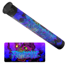 Fish Scale Pre Roll Tubes - Labelled - DC Packaging Custom Cannabis Packaging