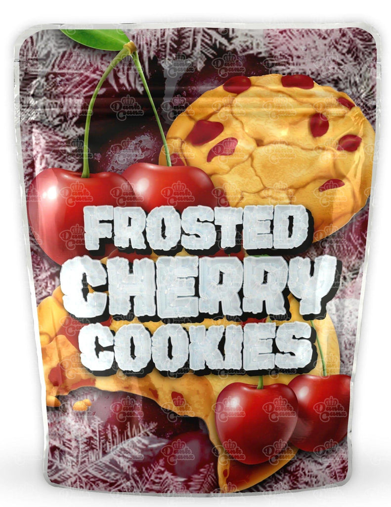 Frosted Cherry Cookies Mylar Bags Cali Packs Empty Packaging Size