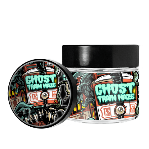 Ghost Train Haze 3.5g/60ml Glass Jars - Pre Labelled