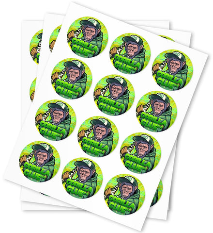 Gorilla Glue 4 Strain Stickers