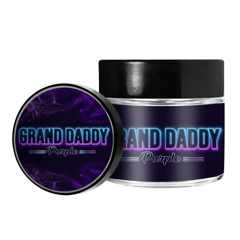 Grand Daddy Purple 3.5g/60ml Glass Jars - Pre Labelled