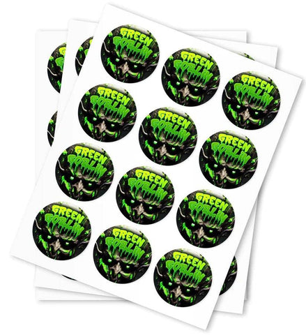 Green Goblin Strain Stickers
