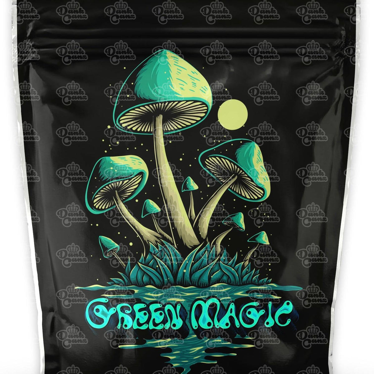 Green Magic Mylar Bags | Cali Packs | Empty Packaging Size – DC Packaging