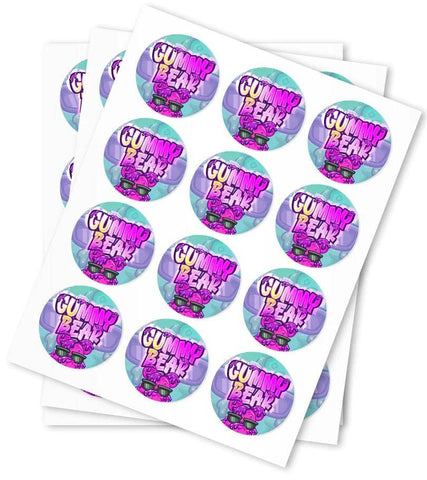 Gummy Bear Strain Stickers