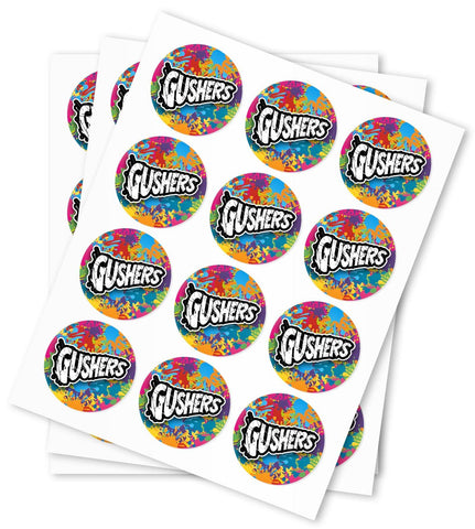 Gushers Strain Stickers