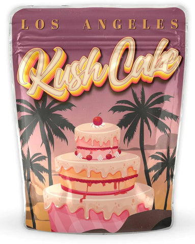 LA Kush Cake Mylar Bags