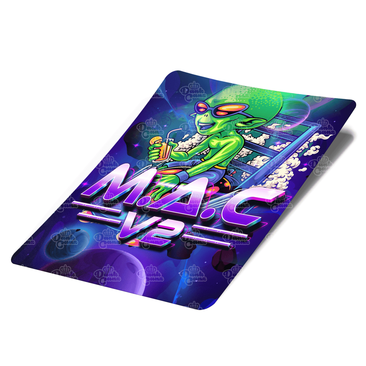 Mac V2 Mylar Bag Labels | Cali Labels | Strain Labels