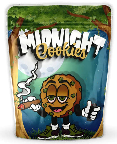 Midnight Cookies Mylar Bags