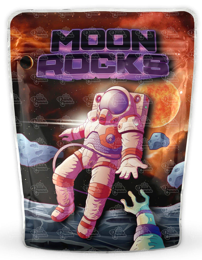 Moon Rocks Mylar Bags | Cali Packs | Empty Packaging Size