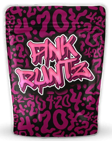 Pink Runtz Mylar Bags