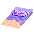 Purple Gelato Mylar Bag Labels - Labels only - DC Packaging Custom Cannabis Packaging