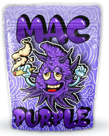 Purple Mac Mylar Bags