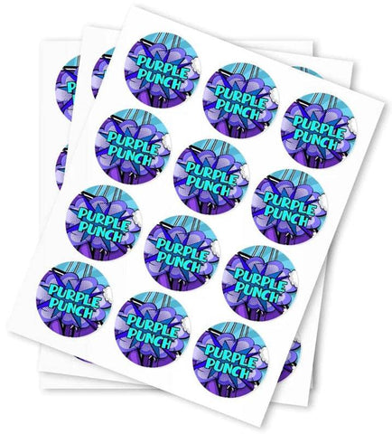 Purple Punch Stickers