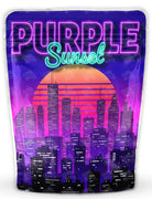 Purple Sunset Mylar Bags - DC Packaging Custom Cannabis Packaging