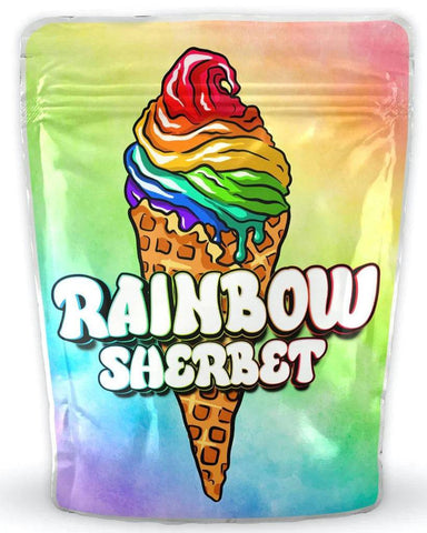 Rainbow Sherbet Mylar Bags