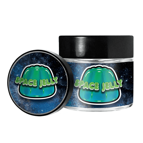 Space Jelly 3.5g/60ml Glass Jars - Pre Labelled