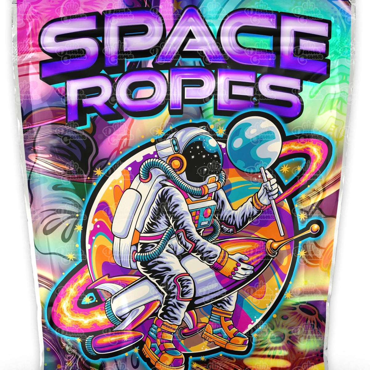Space Ropes Mylar Bags | cali packz | Empty Packaging Size