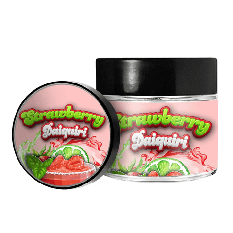 Strawberry Daiquiri 3.5g/60ml Glass Jars - Pre Labelled