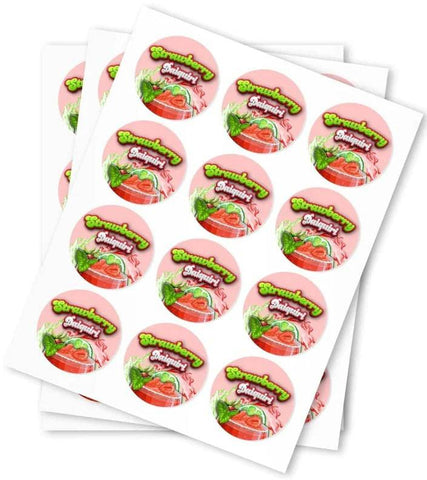 Strawberry Daiquiri Strain Stickers