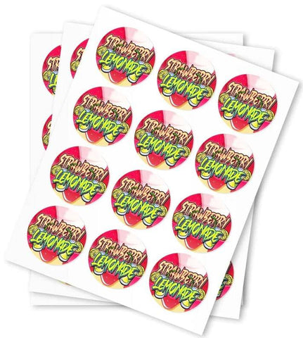 Strawberry Lemonade Stickers