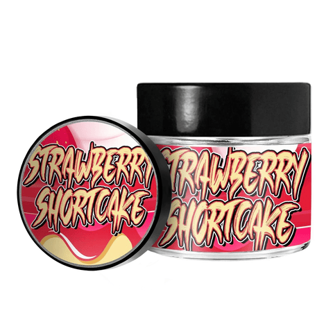 Strawberry Shortcake 3.5g/60ml Glass Jars - Pre Labelled