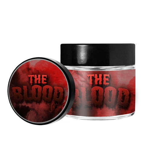 The Blood 3.5g/60ml Glass Jars - Pre Labelled