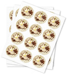 Vanilla Kush Strain Stickers - DC Packaging Custom Cannabis Packaging