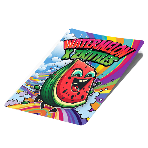 Watermelon Zkittles Mylar Bag Labels - Labels only