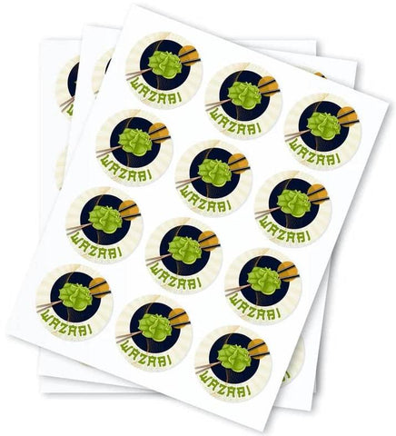Wazabi Strain Stickers