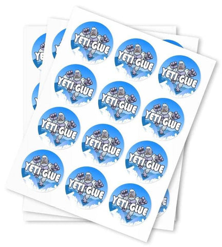 Yeti Glue Strain Stickers